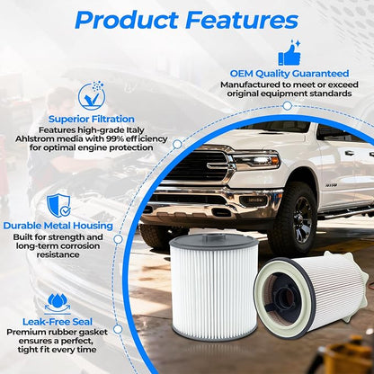 6.7L Cummins Fuel Filter Water Separator set - Image 4