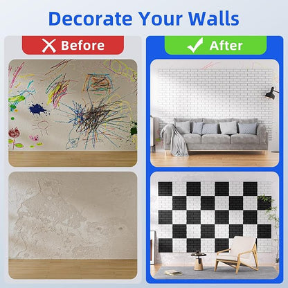 12 Pack Acoustic Panels with Self Adhesive, Soundproof Wall Panels, Brick Sound - Image 7