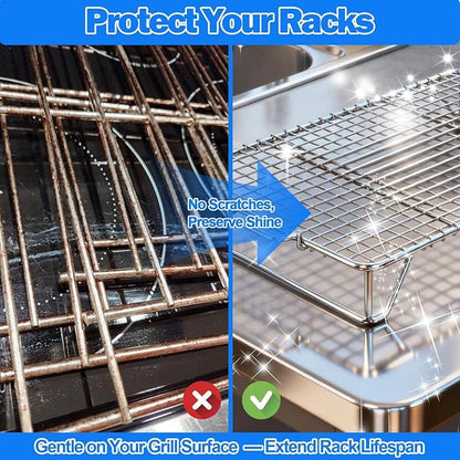 GrateGleam - 10 Pack Oven Rack Cleaning Bags | Heavy-Duty Leak-Proof Degreaser - Image 8