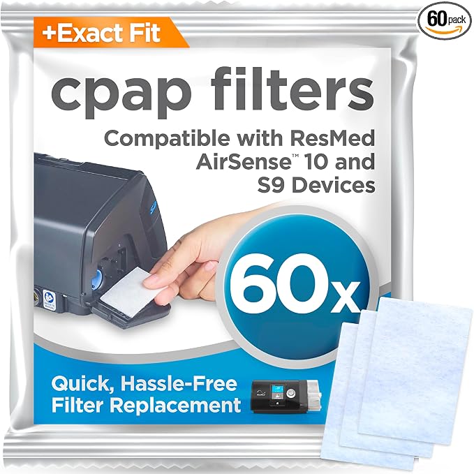 resplabs CPAP Filters for ResMed AirSense 10, AirCurve 10 & S9 Machines by resplabs%C2%AE