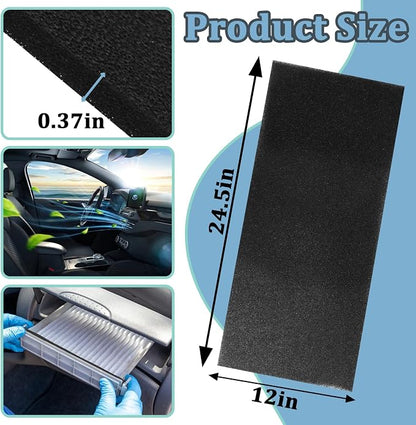 30 PPI Sponge Filter, Foam Filter Replacement, Universal Air Filter Sheet - Image 3