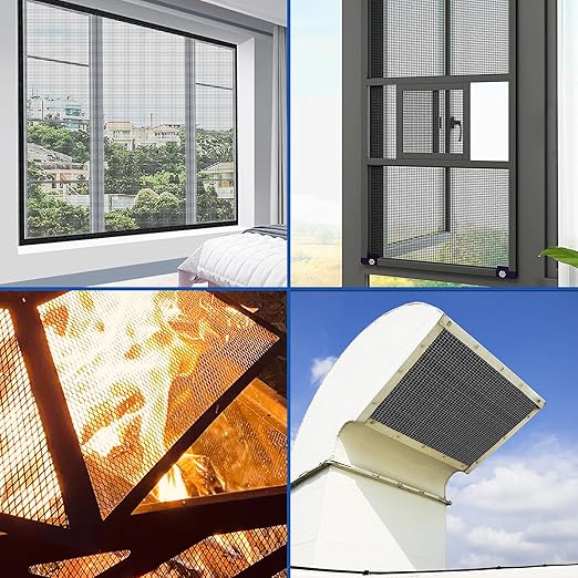 30 Mesh 304 Stainless Steel Mesh Screen, 15.7'' x 142'' Wire Screen Mesh - Image 6