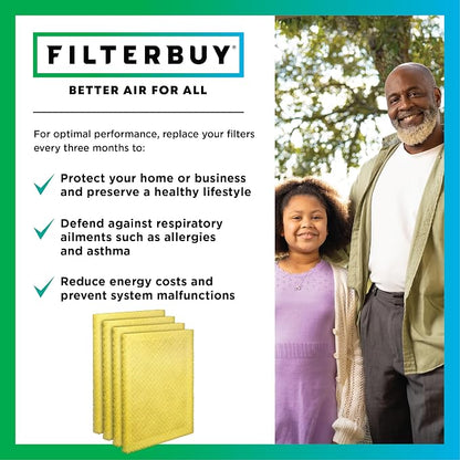 Filterbuy 18x20 Air Cleaner Filter Replacement Pads - Image 8
