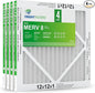 12x12x1 Air Filter 4 Pack, MERV 8 Pleated Dust Defense Air Filters Replacement by TrightFilters