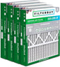 Filterbuy 20x25x5 Air Filter MERV 8 Essential Dust & Allergy Defense, Pleated by Filterbuy