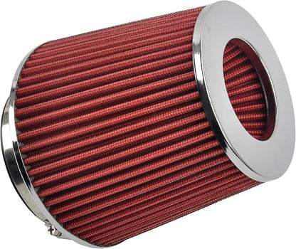 Universal Clamp On Air Intake Filter fits 3 In /3.5 In /4 In Three Different by GESEXI