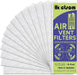 Air Vent Filter 4 x 12 Inch, Thin Air Vent Floor Heater Pre-Filter Sheet Work by Hoctsom