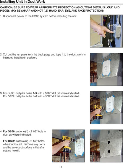 OdorStop OS721 72W UV Air Purifier - Image 6
