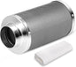 iPower 4'' Air Carbon Australia Virgin Charcoal, Pre-Filter Included Reversible by iPower