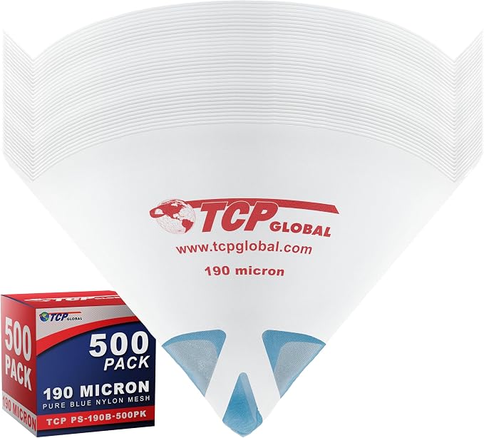 TCP Global 500 Pack of Paint Strainers by TCPGlobal