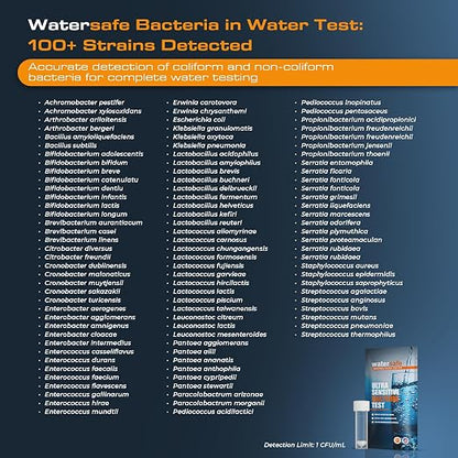 Watersafe® Bacteria Water Test Kit – USA-Made – Results as Fast as 6 Hours – - Image 4