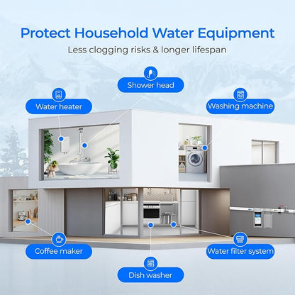 Waterdrop Whole House CTO Carbon Sediment Water Filter Cartridge Replacement - Image 9