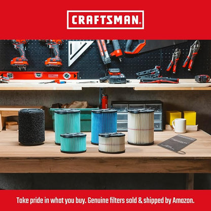 CRAFTSMAN CMXEVBE18595 16 Gallon 6.5 Peak HP Wet Dry Vac, Heavy-Duty Shop - Image 5