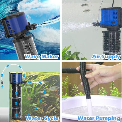 TARARIUM Fish Tank Filter Powerful 400GPH - Image 3