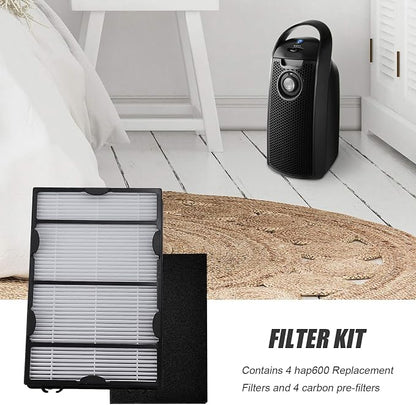 4Pcs HAPF600 HEPA Replacement Filters Kit Replacement - Image 5