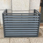 Pool pump covers for outside units, outdoor garbage can enclosures, aluminum by ZUGIATP