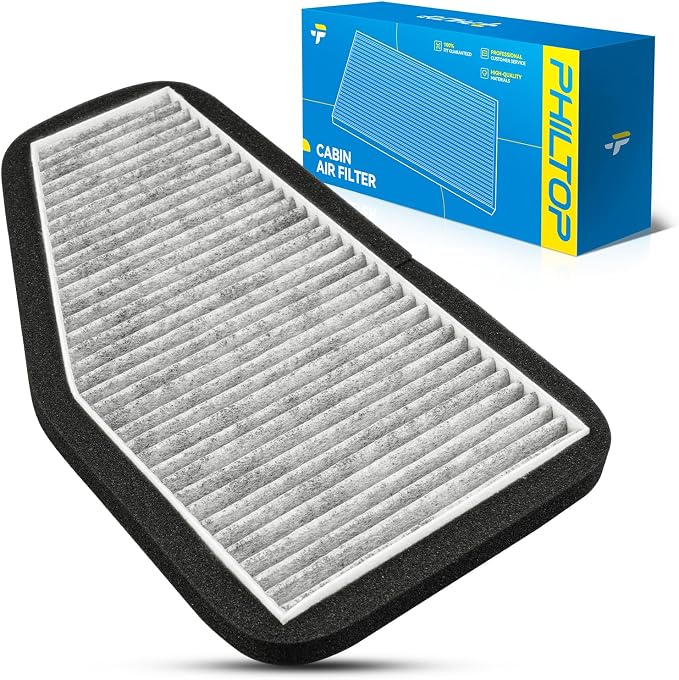 PHILTOP Cabin Air Filter w/Activated Carbon, Compatible by PHILTOP