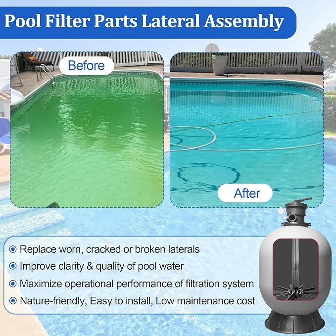 SX180DA Pool Filter Parts Lateral Assembly - Image 5