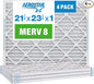 Aerostar 21 1/2x23 1/2x1 MERV 8, Pleated Air Filter, 21 1/2 x 23 1/2 x 1 by AirFiltersDelivered