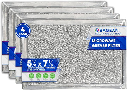 Microwave Filter Replacement 5.12” x 7.64” Fits Frigidaire 5304464105 by Bagean
