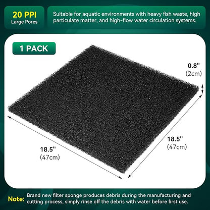 Borlech Aquarium Bio Filter Sponge Pad - Image 9