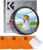 K&F CONCEPT 72mm Black Diffusion Mist Effect 1/4 & Variable ND2-32 & Circular by KFCONCEPT