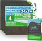 Breathe Naturally Universal Cut To Fit Carbon Activated Air Filter by BreatheNaturally