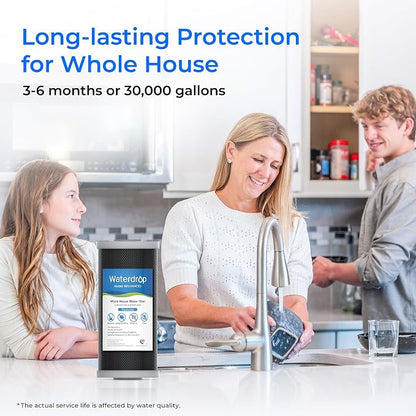Waterdrop Whole House CTO Carbon Sediment Water Filter Cartridge Replacement - Image 5
