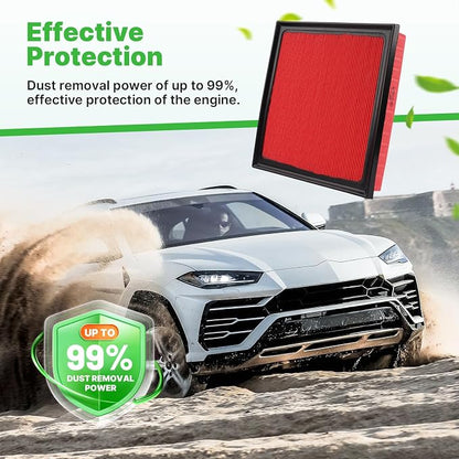 2PCS Engine Air Filter Fit for Toyota RAV4 2019-2025, Camry 2018-2024, - Image 5