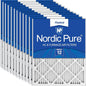 Nordic Pure 14x20x1 Pleated MERV 12 Air Filters 12 Pack by NordicPure