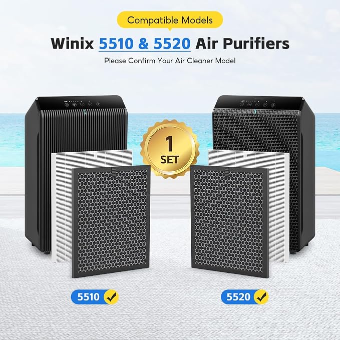 Filter Q–1712-0123-00 For Winix 5510/5520 Air Purifier Filter, Replacement for - Image 2