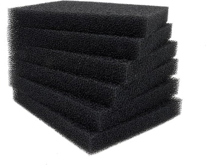 ALEGI Aquarium Bio Sponge Fitler Media, 6.28 x 5.5 x 0.78 Inch Fish Tank Filter by ALEGIAquarium