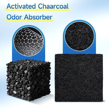 20 Packs 3.15x3.15x0.32 Inch Odor Absorbing Filter Refills - Image 4