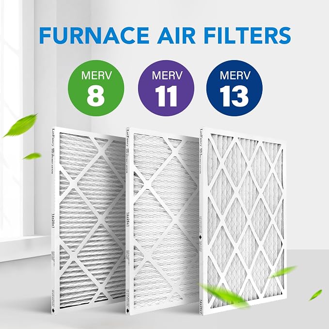 LotFancy 16x25x1 Air Filter MERV 11 4-Pack, Electrostatic Pleated AC Furnace - Image 8