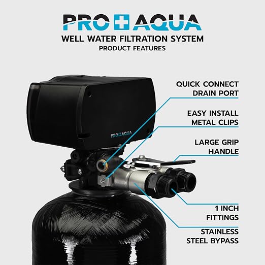PRO+AQUA Heavy Duty Whole House Well Water Filter System - Image 4