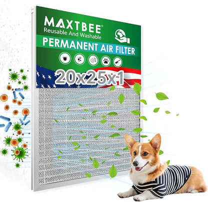 20x25x1 Air Filter Electrostatic Filter Reusable Washable HVAC AC Furnace Filter by Unknown