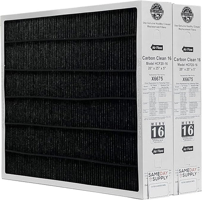 Lennox Healthy Climate Lennox X6675 20x25x5 Healthy Climate Carbon-Clean MERV by Unknown