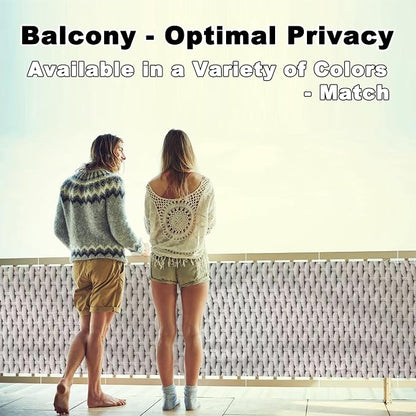 Privacy Screen Protector 3' x 9.8' Heavy Duty 165 GSM HDPE Privacy Screen - Image 2