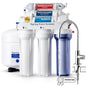iSpring RCC2AK, Upgraded 200 GPD, pH+ 6-Stage Under Sink Reverse Osmosis System by iSpring