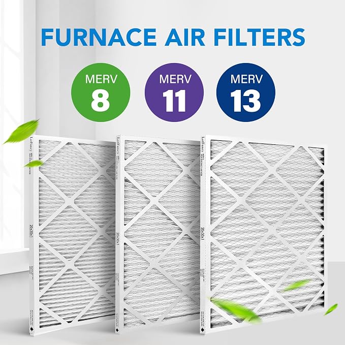 LotFancy 20x30x1 Air Filter MERV 8 4-Pack, Electrostatic Pleated Furnace & AC - Image 8