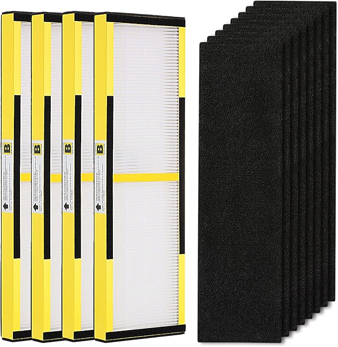 4 Pack FLT4825 True HEPA Filter B Replacement by isinlive