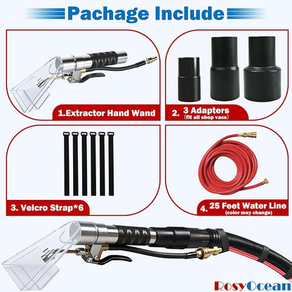 Universal Compatible with Any Brand Shop Vac Extractor Attachment with 2-1/2" & - Image 2
