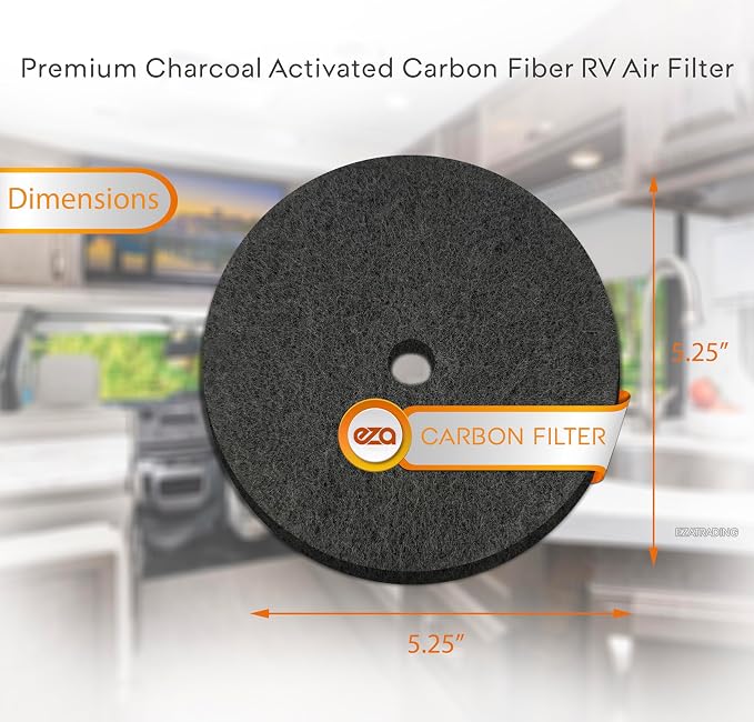 RV Premium Charcoal Activated Carbon Fiber Air Conditioner Filter - Image 4