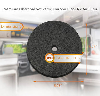 RV Premium Charcoal Activated Carbon Fiber Air Conditioner Filter - Image 4