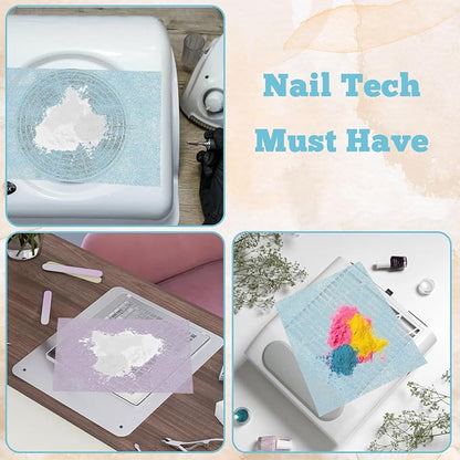 1200 Sheets Nail Dust Collector Filter Paper, Disposable Dust Collector Sheet - Image 5