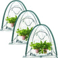 Porayhut Pop Up Greenhouse Cover Flower House, Mini Gardening Plant Sunshine by porayhut
