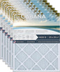 Cabana Filters 6-Pack 20x25x1 MERV 8 AC Furnace Air Filter by CabanaAirFilters
