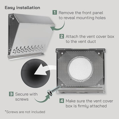 Vent Systems 4" Inch Air Supply Vent Cover - Image 4