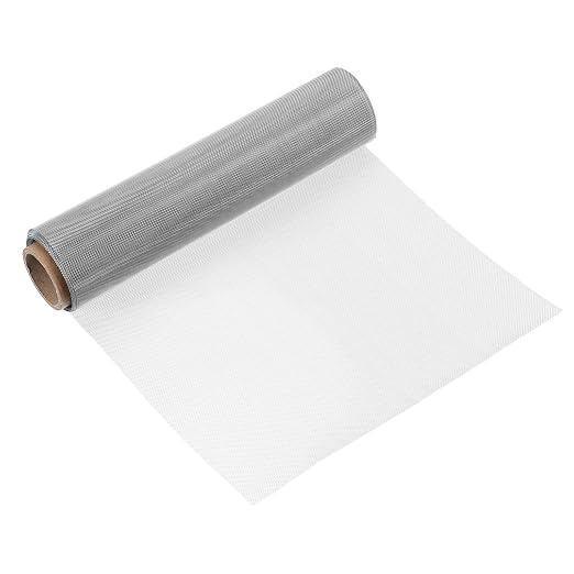 uxcell 120 Mesh 39" x 10" Woven Wire Mesh, 316 Stainless Steel Air Vent Filter - Image 7