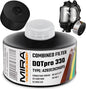 MIRA Safety - DotPro 330 - Industrial Grade Gas Mask Filter | A2 B2 E2 K2 HG P3 by MIRASafety